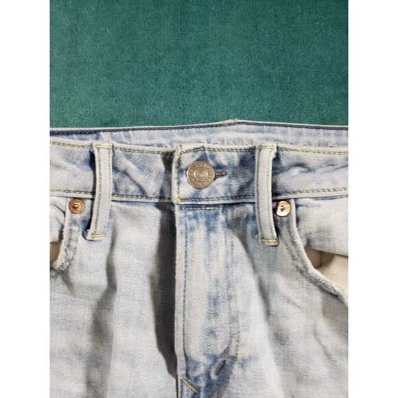 American Eagle Jeans Size 28x28 Mens Blue Pants Denim Stretch Athletic Straight - Picture 7 of 13